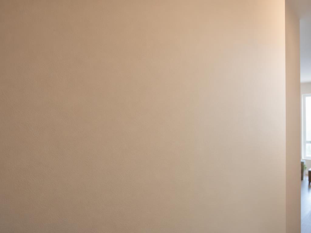 Perfectly smooth interior plaster finish
